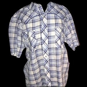 🔥Sheplers Western Pearl Snap Button Down Vintage